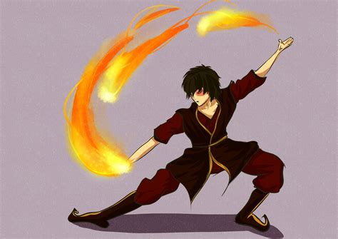 Zuko Firebending By Sirocoart On Deviantart