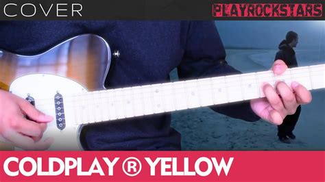 Como Tocar Yellow En Guitarra Coldplay ⭐️ Cover Acordes Ritmo