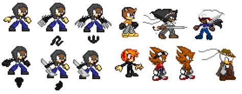 Cool Sprite Sheets Favourites By Deathsonic On Deviantart