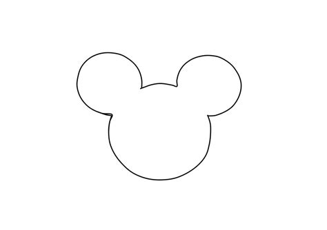 8 Best Images Of Free Printable Template Mickey Mouse Mickey Mouse