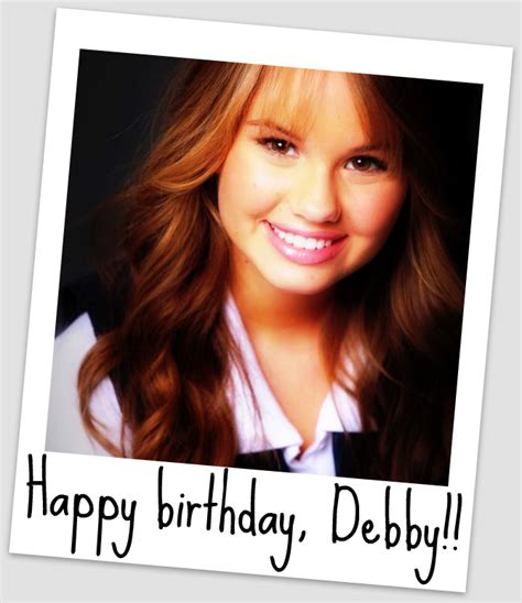 Happy Birthday Debby Ryan By Nicolelylewis On Deviantart
