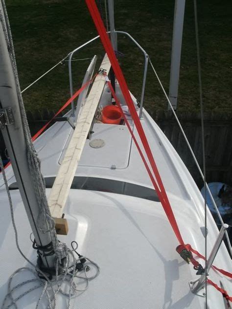 Association Forum Gin Pole Redesign Sailing Yacht Boating Tips