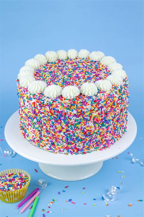 top 69 rainbow sprinkle drip cake super hot vn