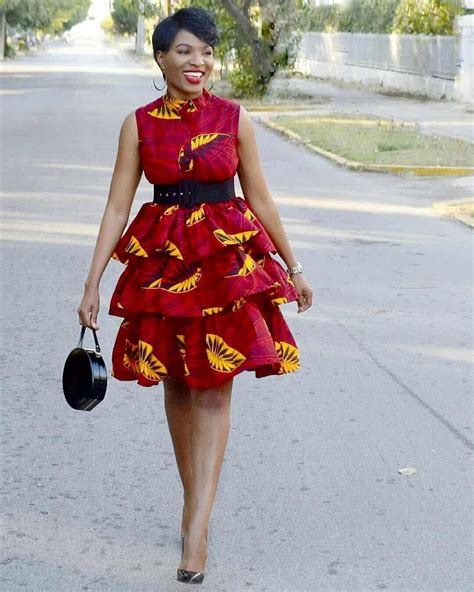 120 Ankara Short Gown Styles Designs 2023 Thrivenaija African Wear