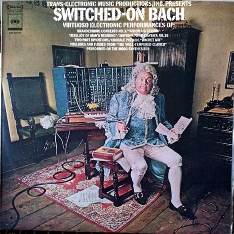 Walter Carlos Switched On Bach 1968 Vinyl Discogs