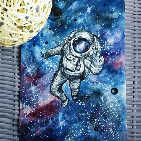 Space Painting Abstract Art Painting Diy Galaxy Painting Galaxy Art