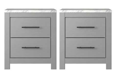 Cottonburg 2 Drawer Nightstand Set Of 2 Living Spaces