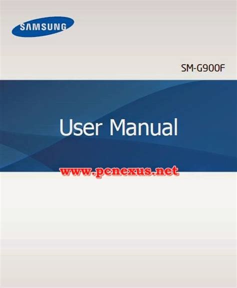 Download Samsung Galaxy S5 Sm G900f User Manual Pdf Pcnexus