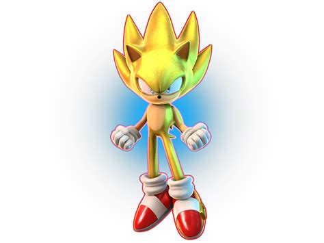 New Super Sonic Sonic Frontiers Update 3 Render By Blue007prime On
