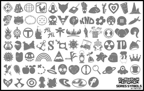 Cartoon Network Series Symbols Download Link By Thefvguy On Deviantart