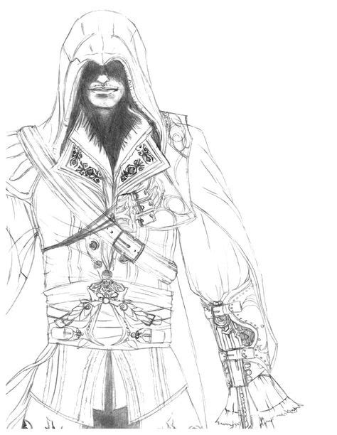 Coloriage Assassin Creed à imprimer gratuitement Assassins creed