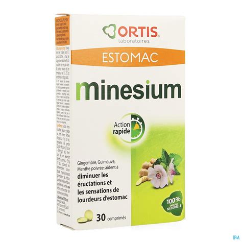 Ortis Minesium Comp 2x15 - Flore intestinale-métabolisme-digestion - Nutrithérapie et bien-être 