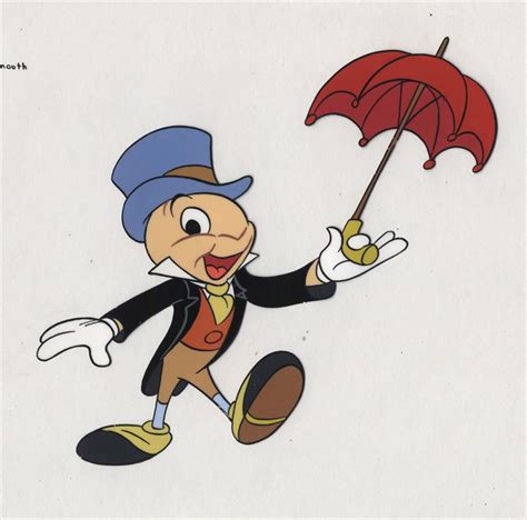 Disney Jiminy Cricket Animation Model Cel