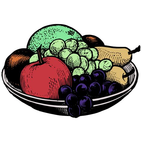 Bowl Of Fruit Png Isolated Hd Png Mart