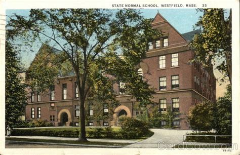 State Normal School Westfield Ma Postcard