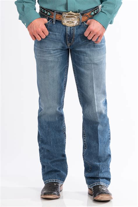 Cinch Jeans Mens Relaxed Fit Grant Medium Stonewash