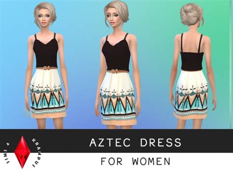 Dresses And Tops At Sims 4 Krampus Sims 4 Updates
