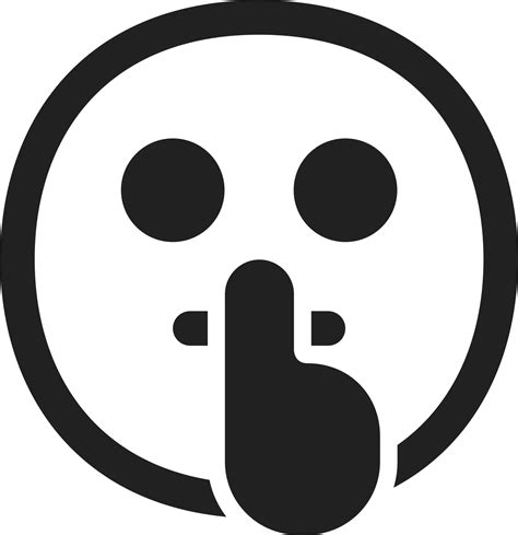 Shushing Face Emoji Download For Free Iconduck