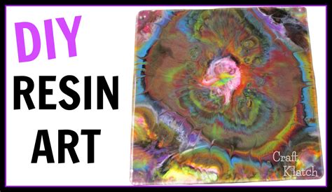 Resin Art Tutorial Garcia Diy Projects Craft Klatch How To