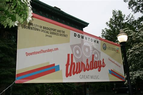 Stage Banner We Produced And Printed For The Downtown Thursdays Summer