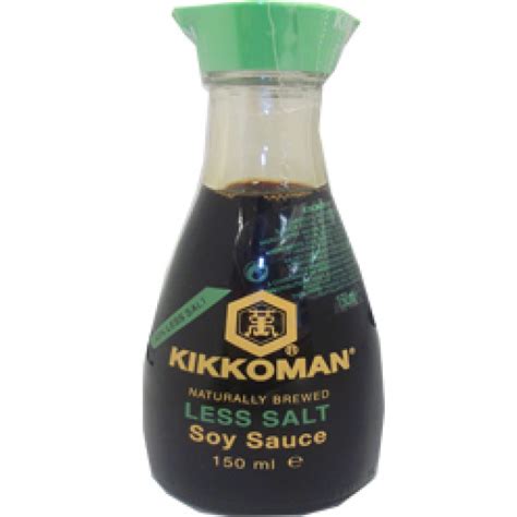 Kikkoman Kikkoman Soy Sauce Less Salt 150ml日本低盐酱油 Amazing Oriental