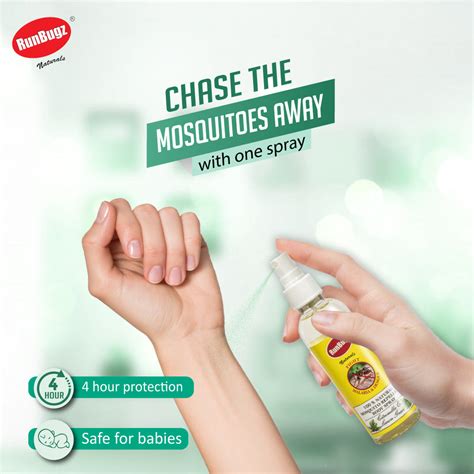 Natural Mosquito Repellent Body Spray 100ml Runbugz