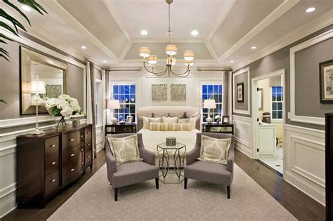 In designing your tray ceiling, you can follow the shape of your room or create a different shape to give the room even more visual interest. 67 Gorgeous Tray Ceiling Design Ideas - Designing Idea