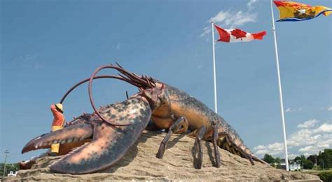 The Worlds Largest Lobster Explorenb Tourism New Brunswick