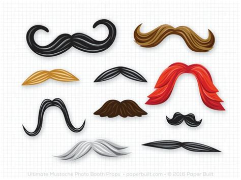 Wedding Photo Booth Ultimate Mustache Photo Booth Props Awesome