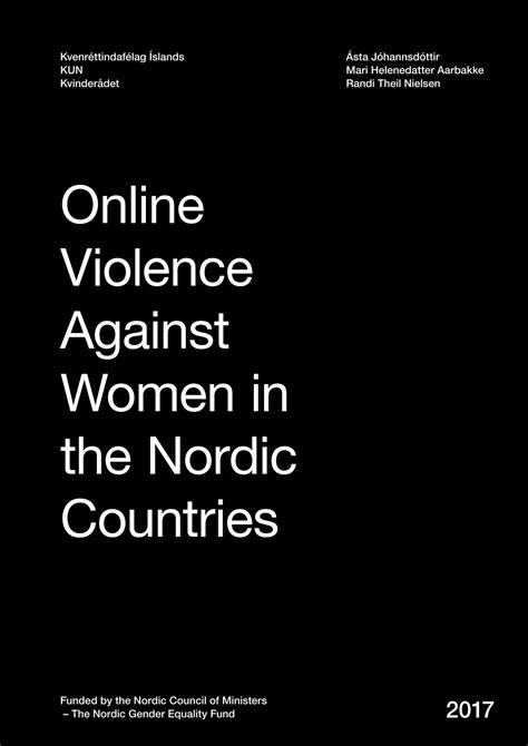 Kvenréttindafélag Íslands Online Violence Against Women in the Nordic