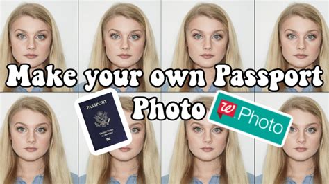 How To Make Your Own Passport Photos Cheap Diy Taking And Printing