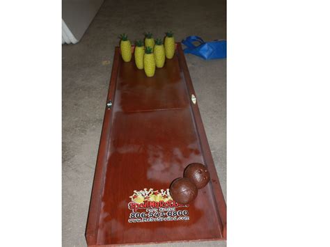 Pineapple Bowling Carnival Game Lubbock Event Rentals