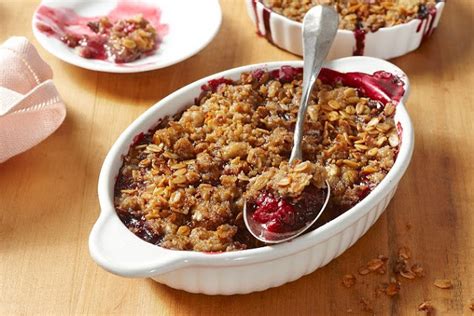 Mixed Berry Crisp Recipe Courtesy Of Vikis Granola The Naptime Reviewer