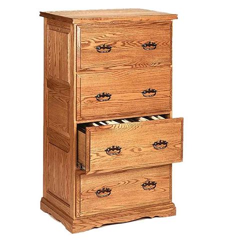 5 out of 5 stars. 4 Drawer Wood Filing Cabinets