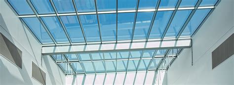 Low Pitch Atrium Glass Rooflight Large Area Glass Roof Lamilux