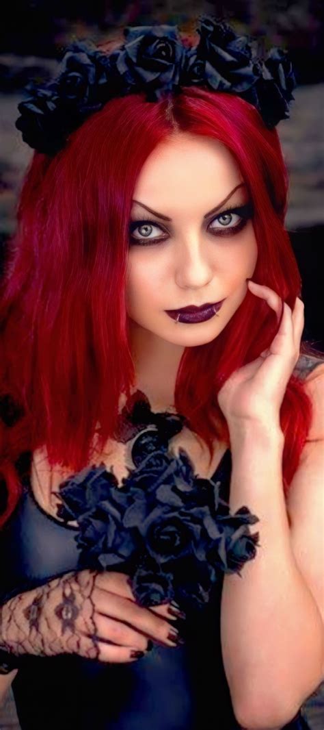 Goth Beauty Dark Beauty Goth Women Darya Goncharova Vampire Fashion