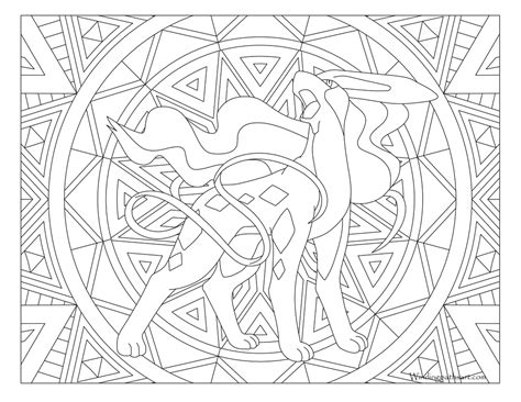 #245 Suicune Pokemon Coloring Page | Pokemon coloring pages, Pokemon coloring page, Coloring ...