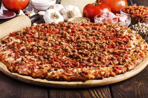 All Meat Pizza Sir Pizza Of Michigan Lansing All Meat Pizza