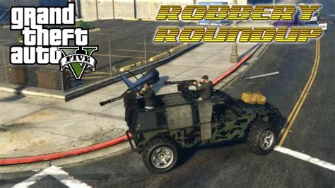 Gta 5 Online Pc Robbery Roundup Rescue Mission Youtube