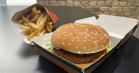 mcdonald s mcplant burger divides our veggie taste testers huffpost uk life