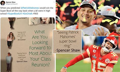 Patrick Mahomes Babe Friend S Tweet Goes Viral Showing Off Super Bowl Prediction From High Babe