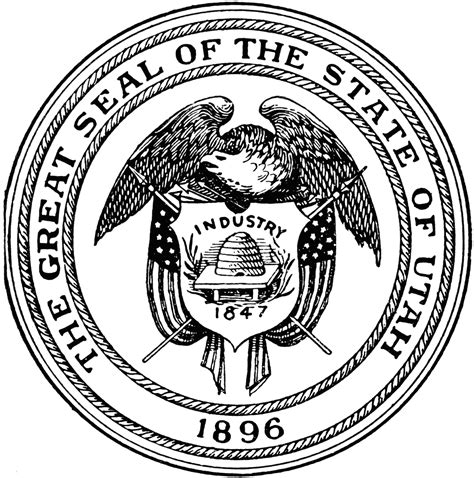 Seal of Utah | ClipArt ETC