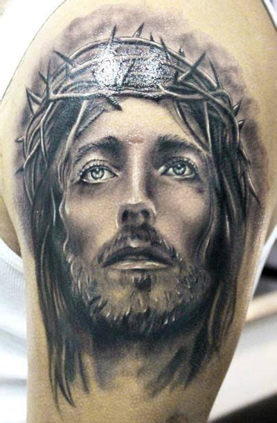 Tatuajes De La Cara De Cristo En El Brazo Farewellstory