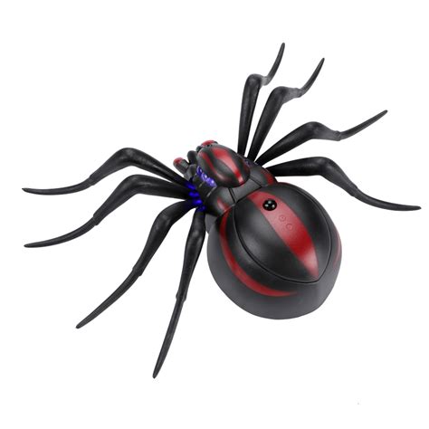 Remote Control Fake Spider Rc Prank Toys Insect Joke Scary Trick Climbing Spider 610877830893 Ebay