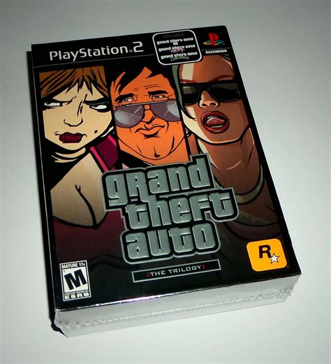 Grand Theft Auto The Trilogy Original Lacrado Ps2 R 19999 Em
