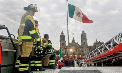 Van 12 Bomberos De Mexicali A Brindar Ayuda A La Cdmx Veraz Informa