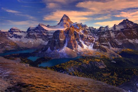 Mount Assiniboine In British Columbia Canada