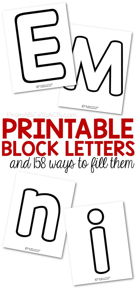 6 Best Large Printable Block Letter Stencils R Printableecom 10 Best