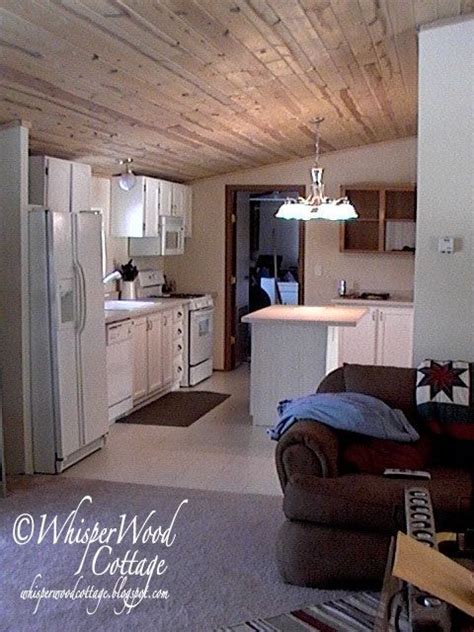Whisperwood Cottage Love The Ceiling Manufactured Home Remodel Home