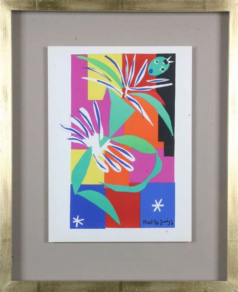 Henri Matisse Colour Lithographs After The Cut Outs 1958